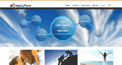 Desktop Screenshot of helpbyphone.com